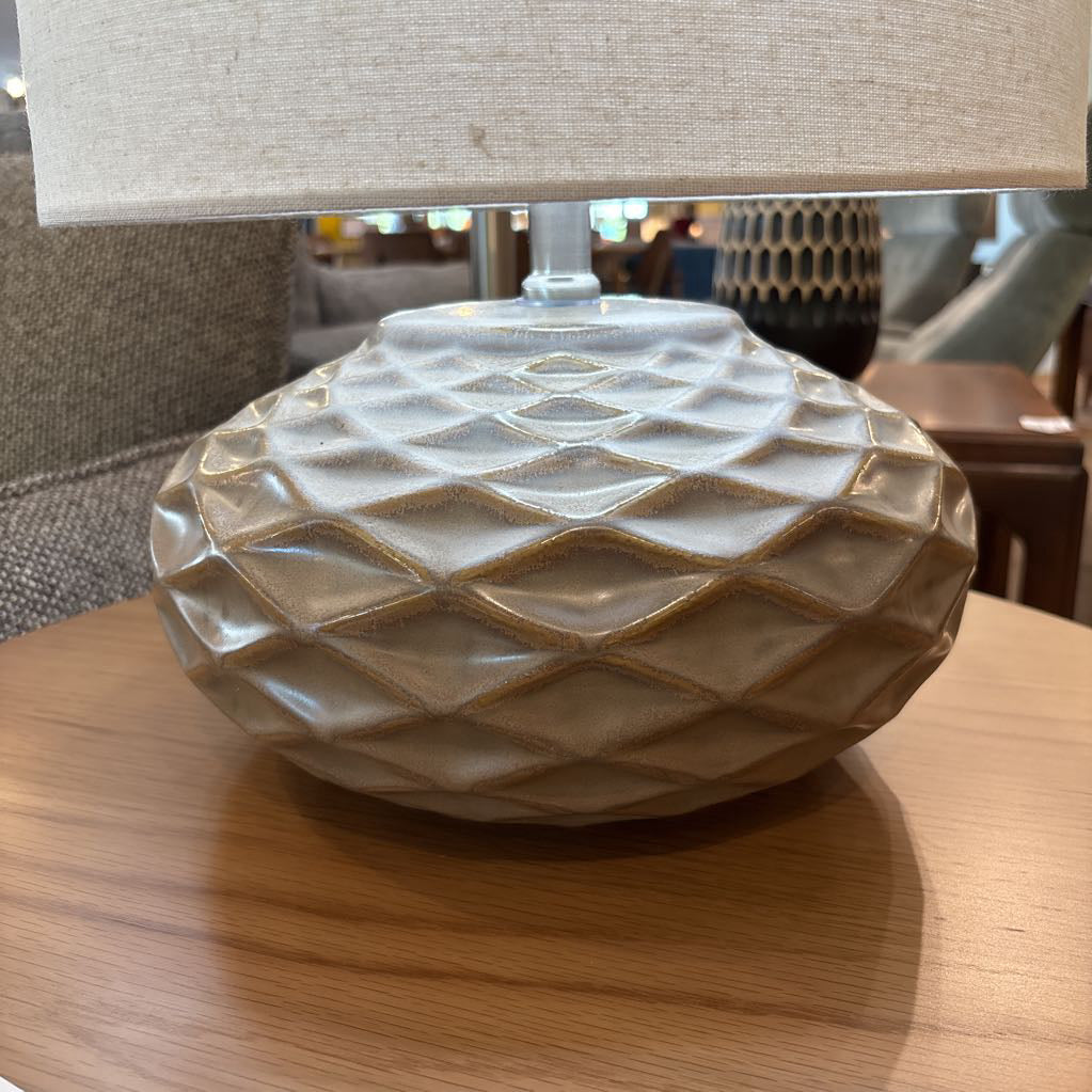 Light Brown Ceramic Table Lamp