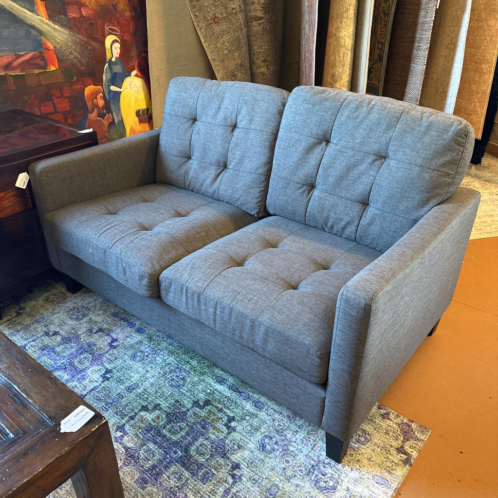 Charcoal Loveseat