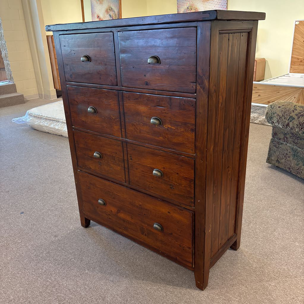 Rustic Solid Wood Highboy