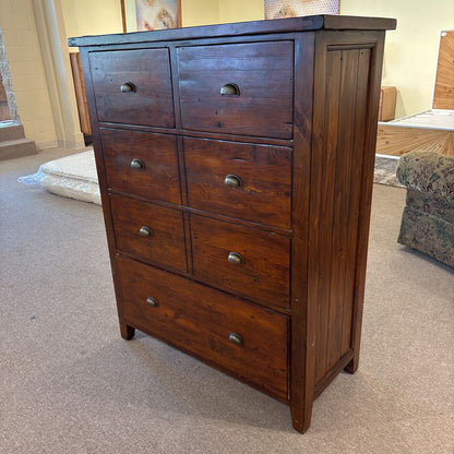 Rustic Solid Wood Highboy