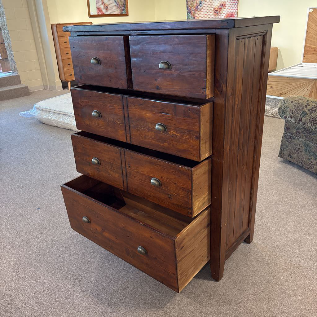 Rustic Solid Wood Highboy