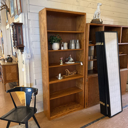 Tall Oak Bookcase