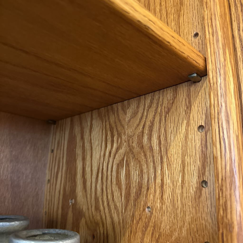 Tall Oak Bookcase