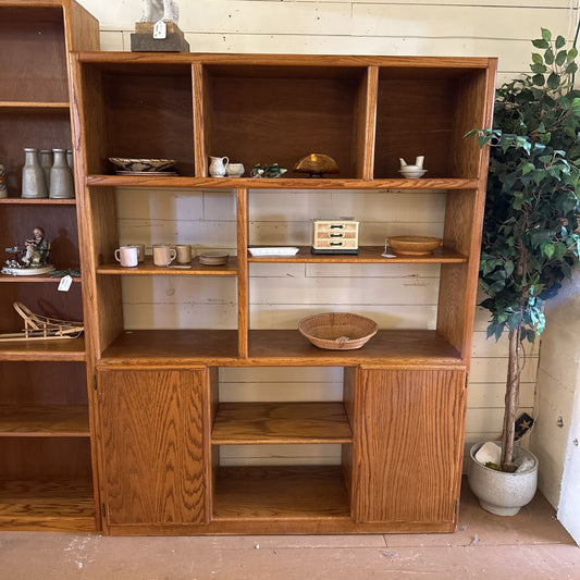 Asymmetric Display Bookcase