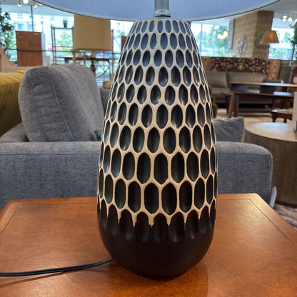 Ceramic Linen Table Lamp LAMPS