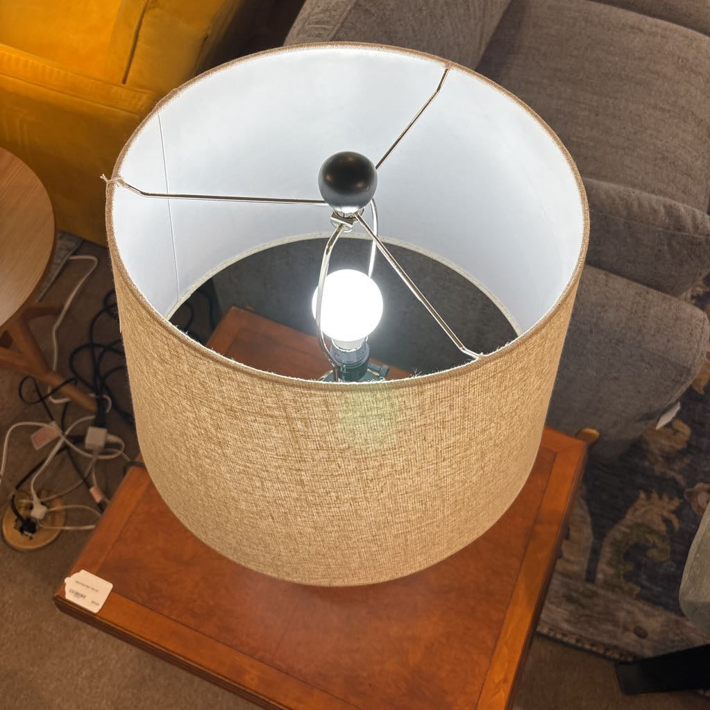 Ceramic Linen Table Lamp LAMPS