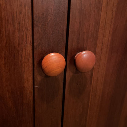 Ethan Allen Two Door 3 Shelf Cabinet
