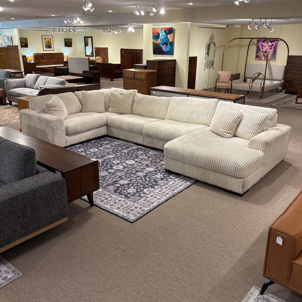 5 Piece XL Cordouray Sectional