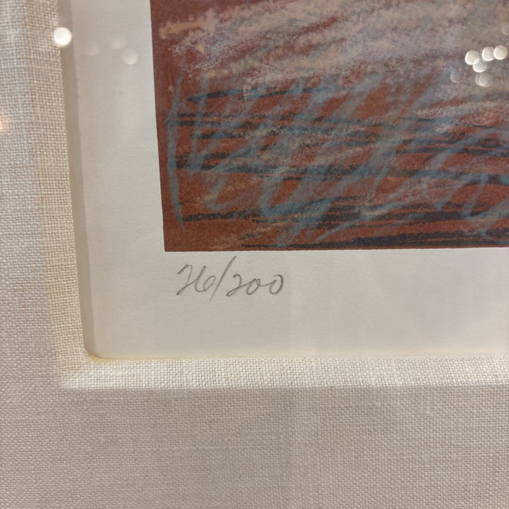 Carson Gladson Signed Lithograph