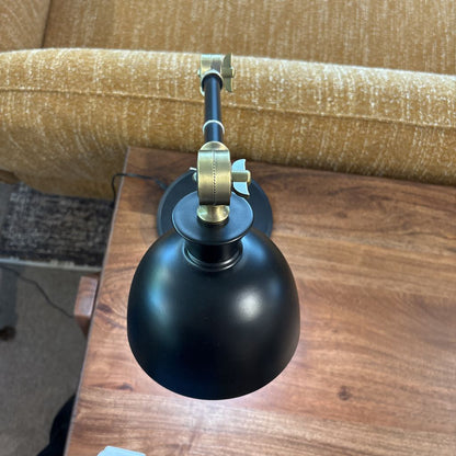 Black & Brass Desk Lamp