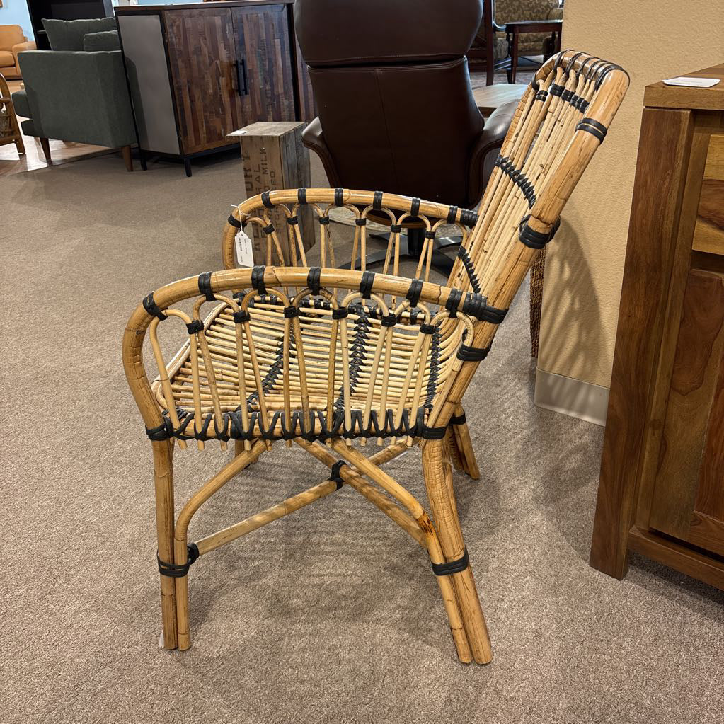 Rattan Arm Chair U ACCENT CHAIRS