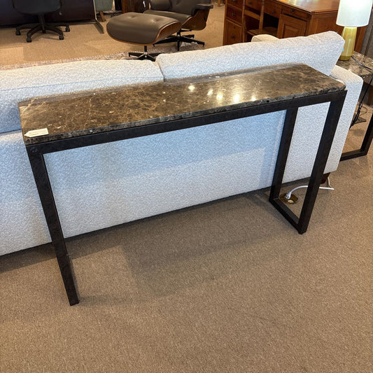 Stone Top Modern Console Table