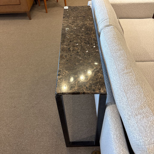 Stone Top Modern Console Table