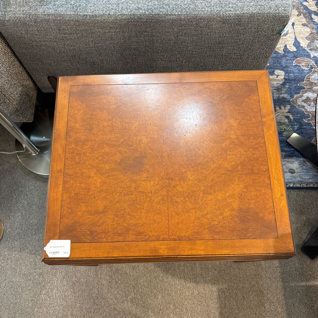 Solid Wood Side Table
