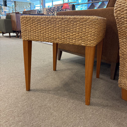 Woven Eddie Bauer Side Table