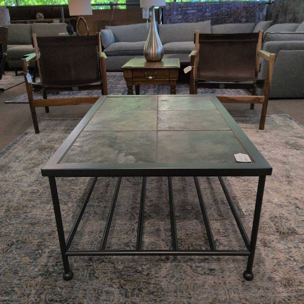 Stone Top Coffee Table