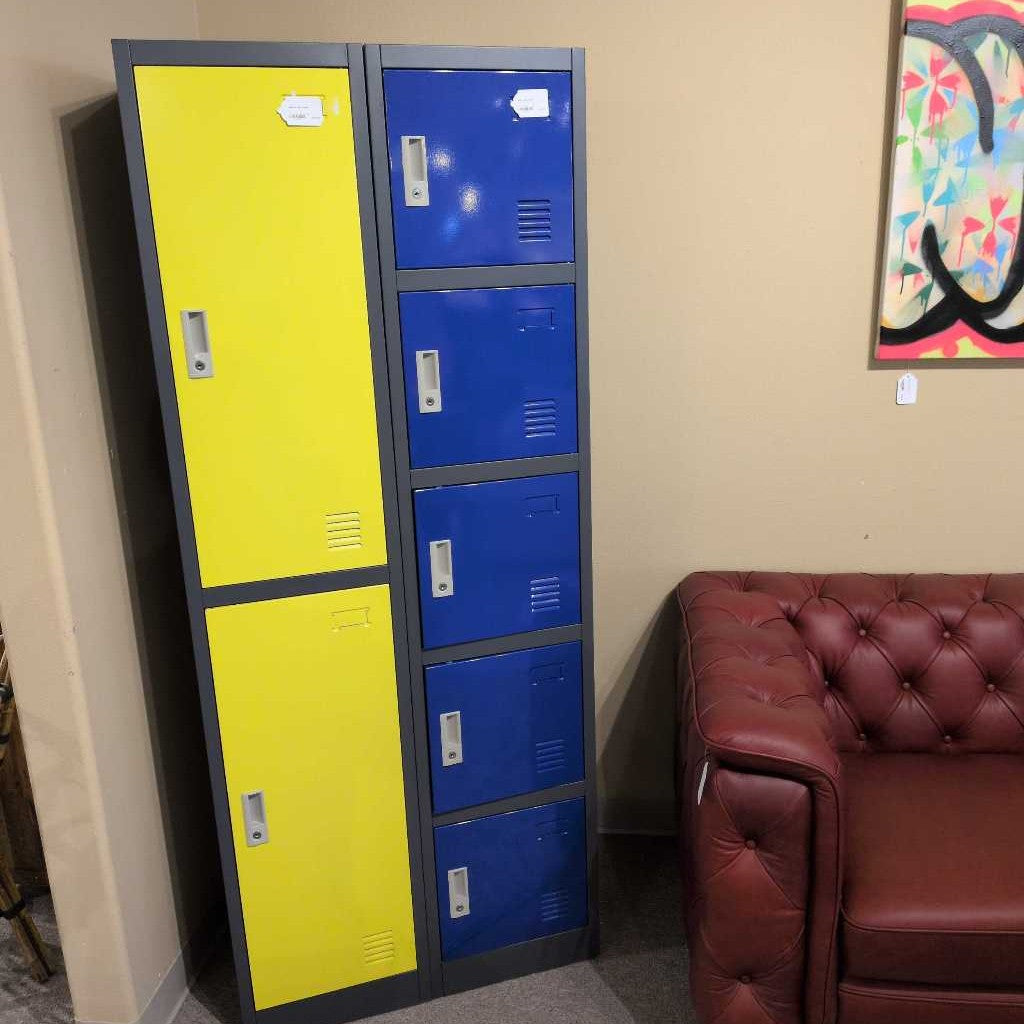 Blue 5 Door Locker