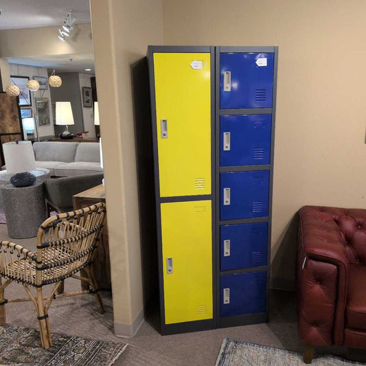 Yellow 2 Door Locker