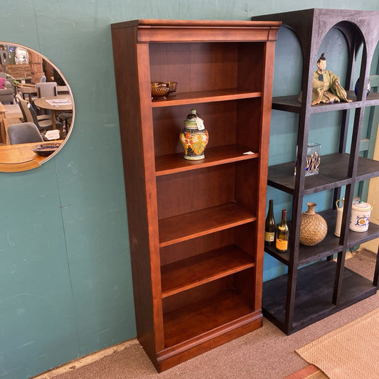 Dark Traditional Style Bookcase C BOOKSHELVES