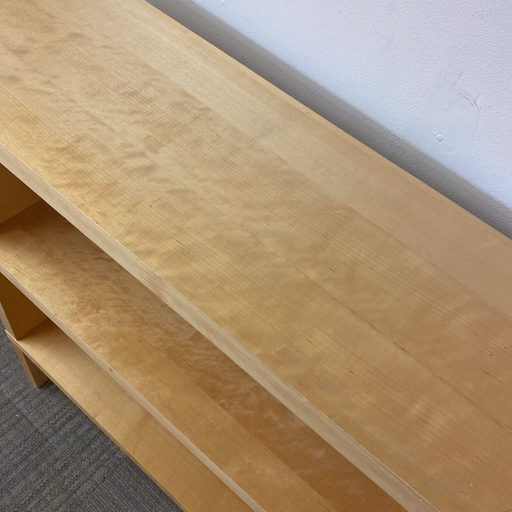 Small Mod Blonde Laminate Bookcase