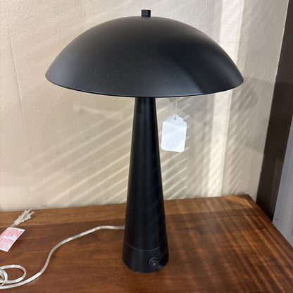 Conical Black Table Lamp