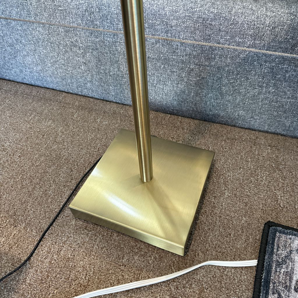 1 Light Brass Smart Switch Floor Lamp LAMPS