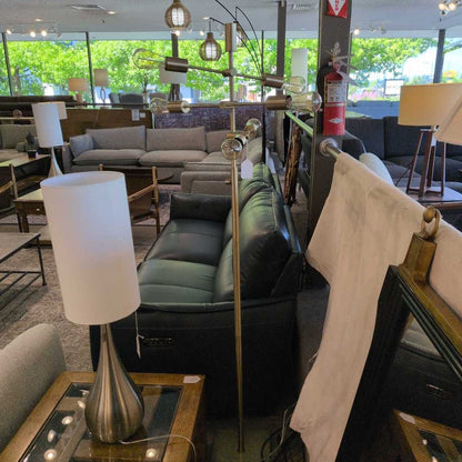Brass Bare Bulb Floor Lamp LAMPS