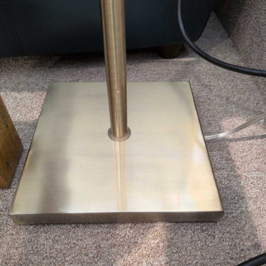 Brass Bare Bulb Floor Lamp