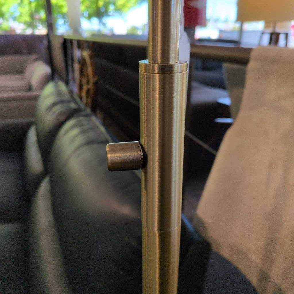 Brass Bare Bulb Floor Lamp