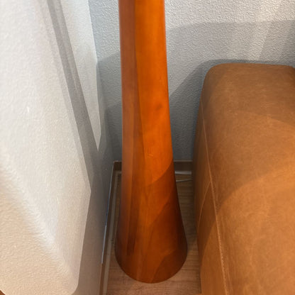 Contemporary Espresso Floor Lamp