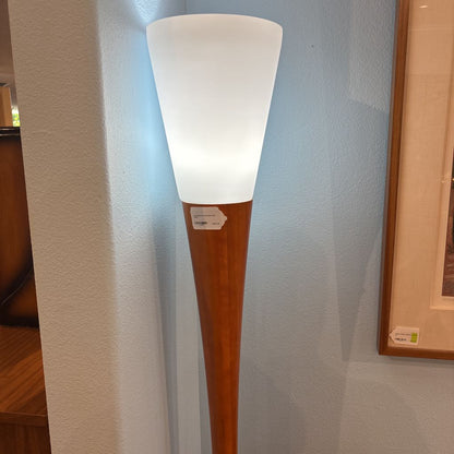 Contemporary Espresso Floor Lamp