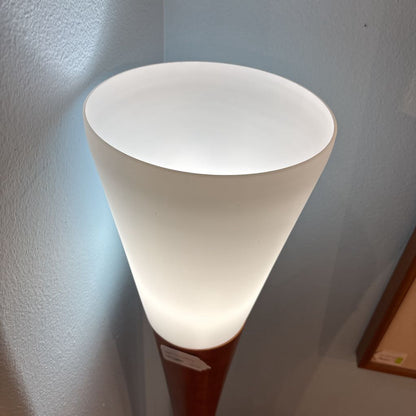 Contemporary Espresso Floor Lamp