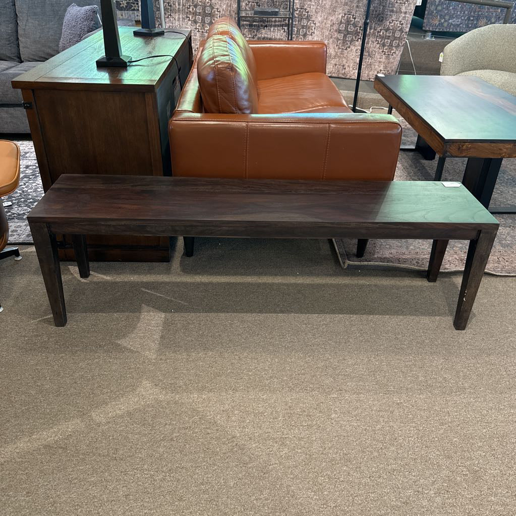 Walnut Wallace Dining Bench C DINING BENCHES
