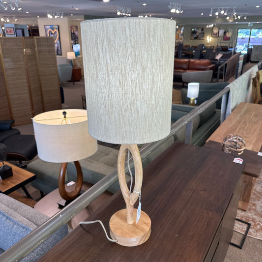 Open Frame Natural Table Lamp LAMPS