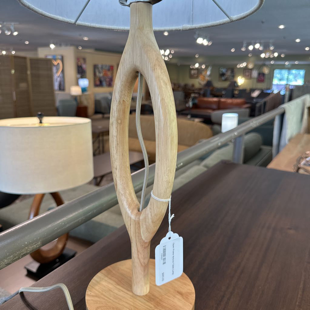 Open Frame Natural Table Lamp LAMPS