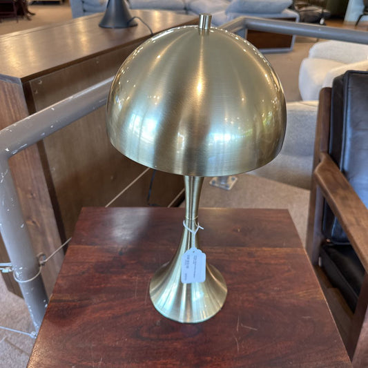 Antique Brass Dome Hourglass Table Lamp LAMPS