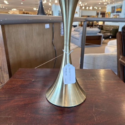 Antique Brass Dome Hourglass Table Lamp LAMPS