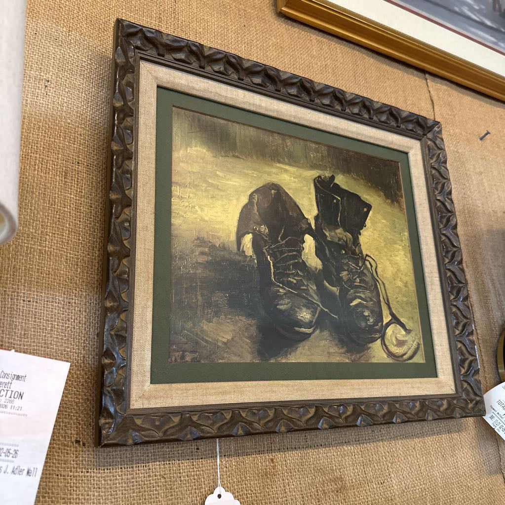 "A Pair Of Shoes" Van Gogh Print