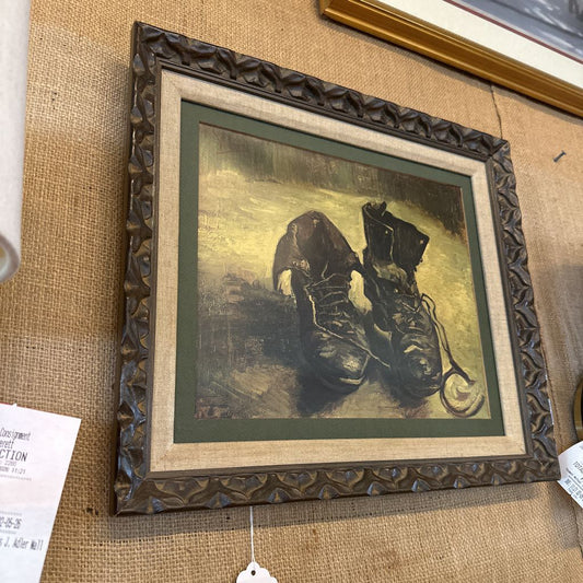 "A Pair Of Shoes" Van Gogh Print ART