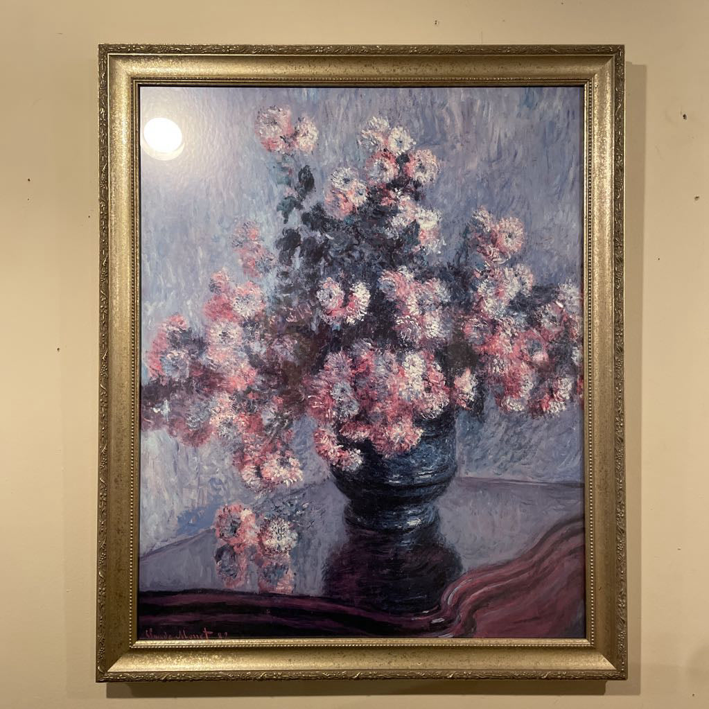 Monet Pink Floral Print