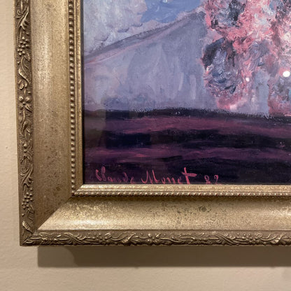 Monet Pink Floral Print