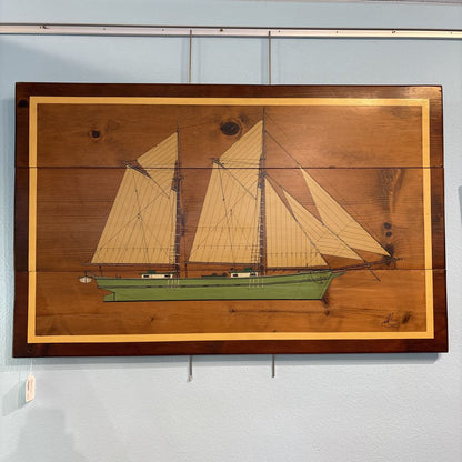 Sailing Boat by L.M. ART