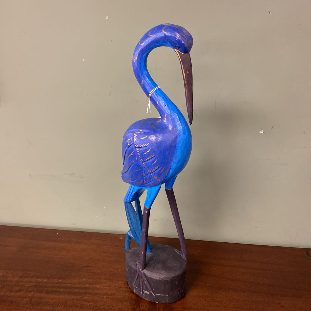 Beautiful Blue Heron Statue SMALLS