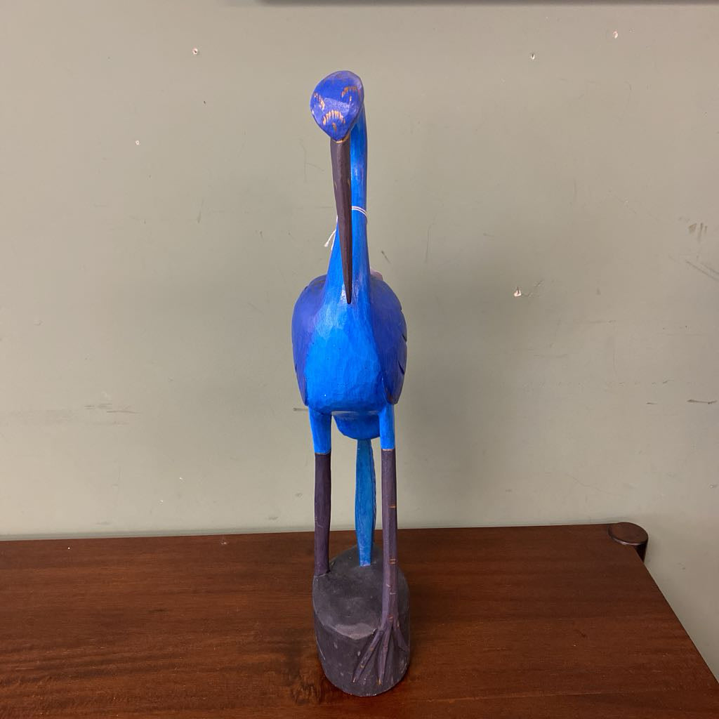 Beautiful Blue Heron Statue SMALLS