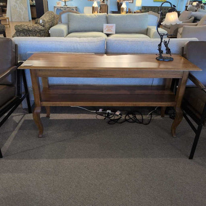 Ethan Allen Wood Console