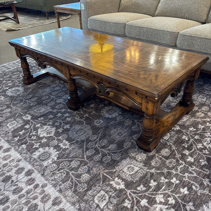 Gordans Long Wood Traditional Coffee Table