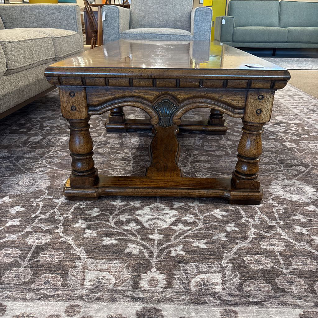Gordans Long Wood Traditional Coffee Table
