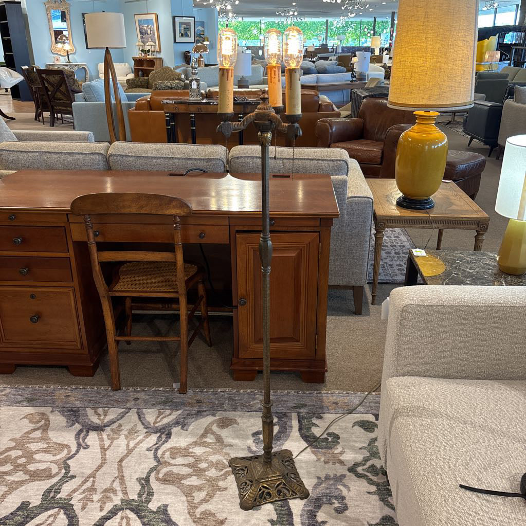 Candlebra 3 Bulb Floor Lamp LAMPS
