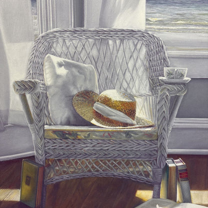 "Gentle Reader" Print on Canvas
