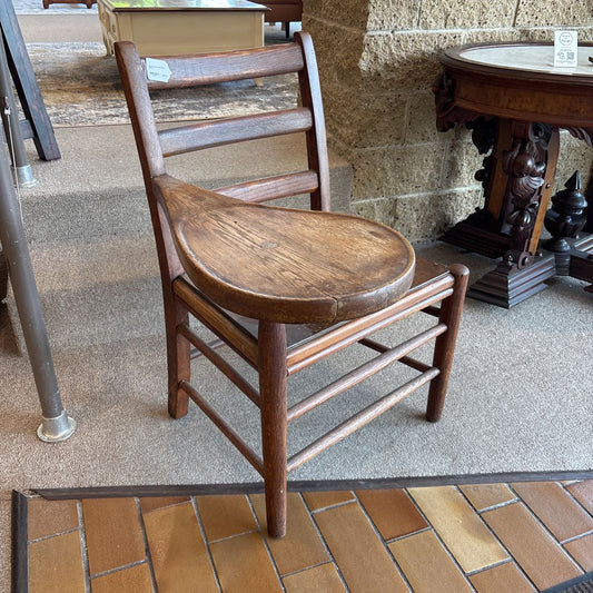 Antique American Made School Chair